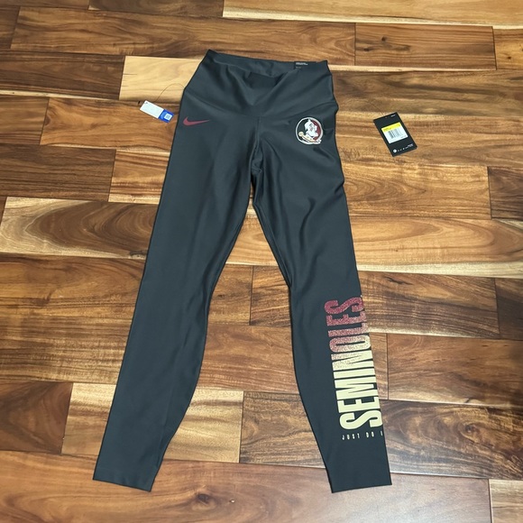 Nike Pants - NWT Nike women’s FSU seminoles leggings size S